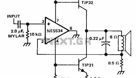 professional power amplifier circuit diagrams