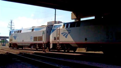 Railfanning Amtrak At Gateway Station In St Louis Mo Youtube