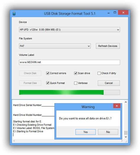 Usb Disk Storage Format Tool 51 Neowin