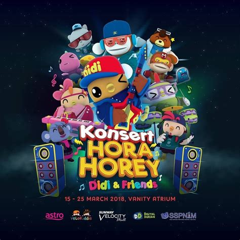 Yuna x didi & friends | konsert hora horey wayang didi & friends. Didi & Friends Konsert Hora Horey at Sunway Velocity Mall ...