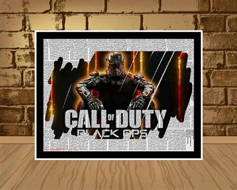 Call Of Duty Black Ops Poster Wall Printcall Of Duty Call Of Duty