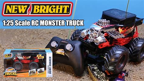 New Bright R C Scale Hot Wheels Monster Truck Bone Shaker Youtube