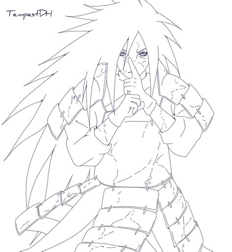 Madara Coloring Page Page Kids 2019 Coloring Home
