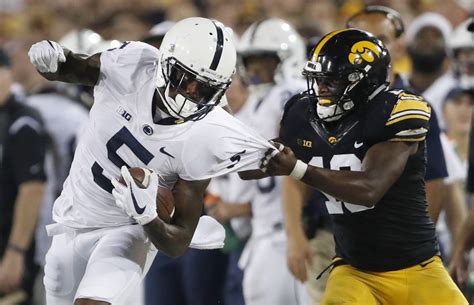 No 2 Penn State Rely On Receivers To Win 1 On 1 Matchups The Garden Island