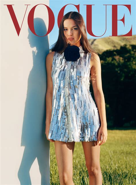 Olivia Rodrigo On The Cover Of Vogue Entertainment News Gaga Daily