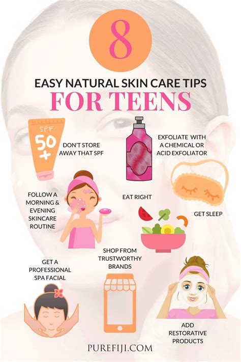 back to school 8 easy natural skin care tips for teens natural skin care skin care tips