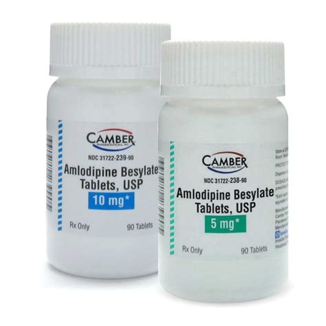Amlodipine Tablets Bottle Mcguff Medical Products