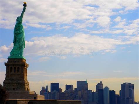 North America Usa New York Manhattan Statue Of Liberty National