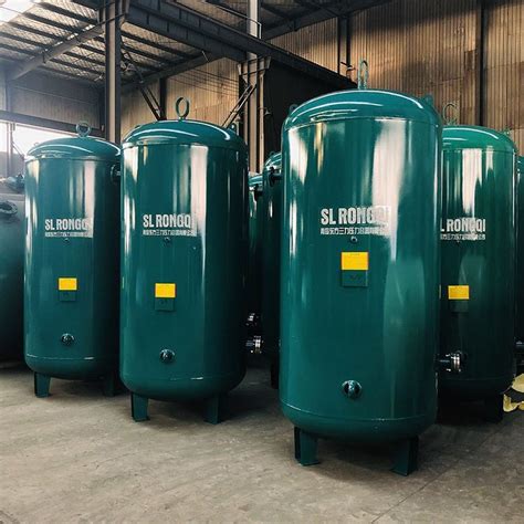 High Pressure Compressed Air Storage Tank For Industrial Air Compressor With Air Purification