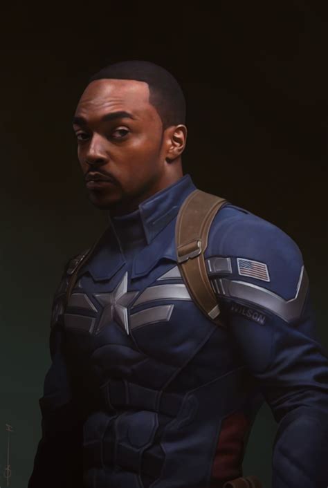 This Poster Of Anthony Mackie As Captain America Is The Greatest Thing