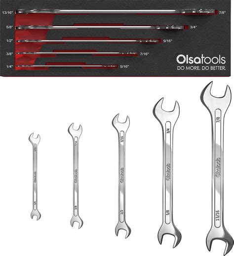Buy Olsa Tools 5pc Sae Slim Profile Wrench Set Sae Thin Wrench Set