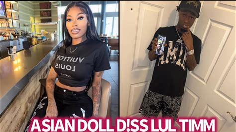asian doll d ss lul timm and says she gonna slide on him😱😳 youtube