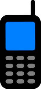 Cell Phone Clip Art at Clker.com - vector clip art online, royalty free
