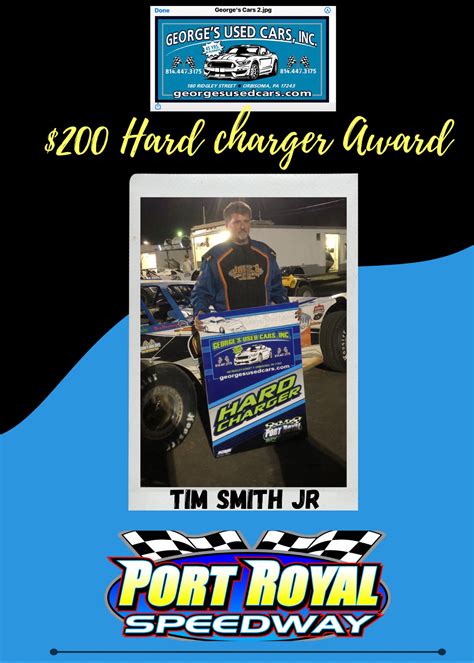 Port Royal Speedway #SpeedPalace on Twitter: "Your George's Used Cars