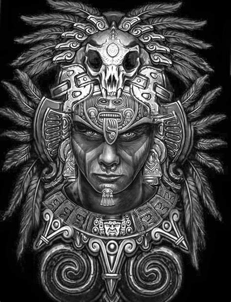 Guerrero Azteca Tatuaje En El Pecho Kulturaupice