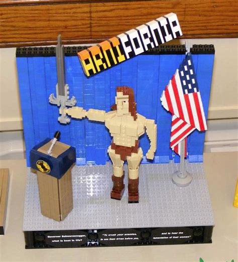 Lego Arnold Schwarzenegger Legopeople Wonderhowto