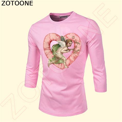 Zotoone Mixed Ironing Transfer Patches For Clothing Heat Press Angle