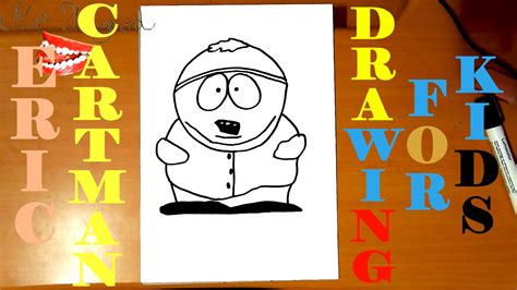 How To Draw Eric Cartman From South Park Characters Step By Step Easy Draw Easy Stuff