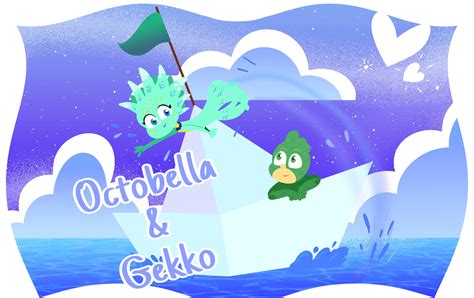 Octobella And Gekko Gekkobella Love Gekkobella Illustrations Art Street