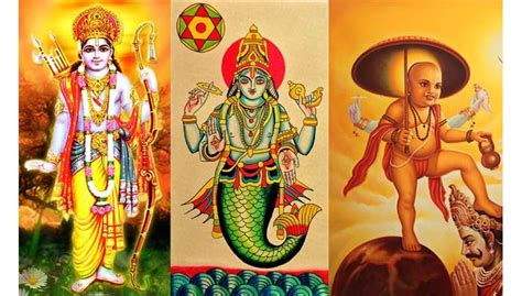 Praise The 10 Avatars Of Vishnu Devotional Photo Gallery