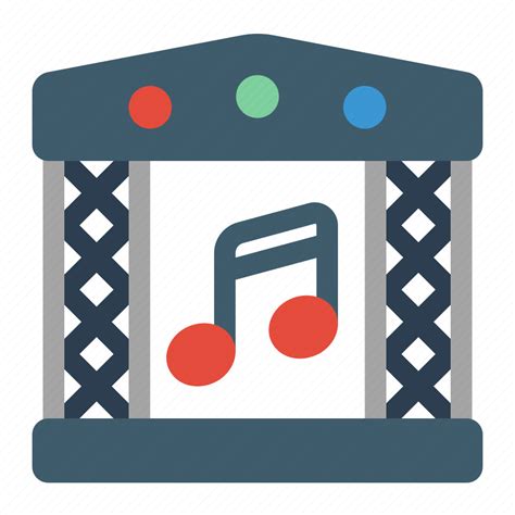 Concert Stage Show Music Party Icon Download On Iconfinder