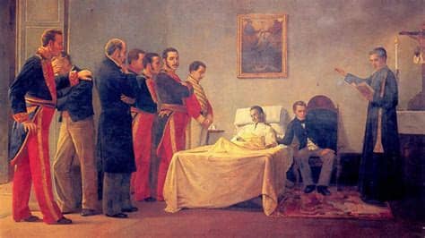 El 17 de diciembre de 1830, simón bolívar pasó sus últimas horas de vida en santa marta, colombia. 17 de diciembre de 1830: muere el Libertador Simón Bolívar