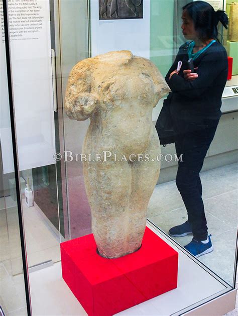 Nineveh Nude Female Statue Erected For Enjoyment Reign Of Ashur Bel