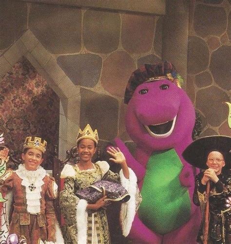 Image Behind The Scenes Barneys Once Upon A Time Barney Wiki
