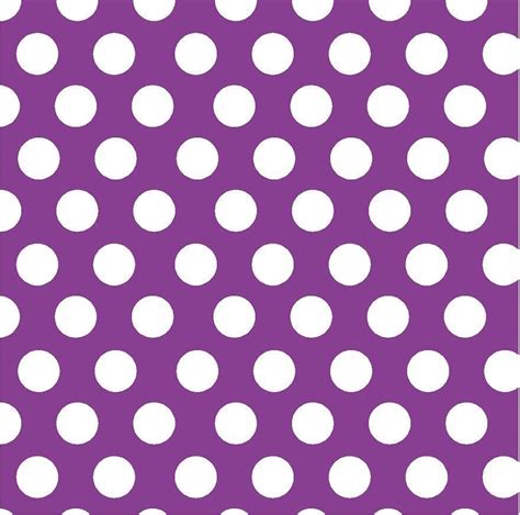 Purple With White Polka Dots Craft Vinyl Htv Adhesive Vinyl Large