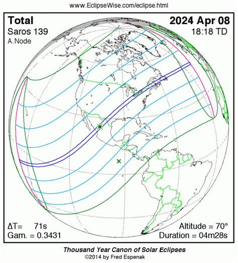 A detailed map of each state along the path of totality can be found below. 2024, Mexico - Williams College Solar Eclipse Expeditions