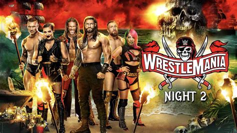 WrestleMania 37 Night 2 Roman Reigns Pins Edge And Daniel Bryan