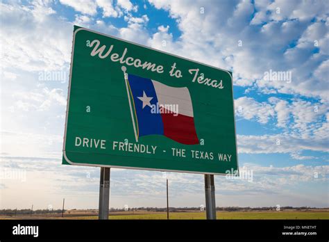 Cartello Stradale Texas Immagini E Fotografie Stock Ad Alta Risoluzione