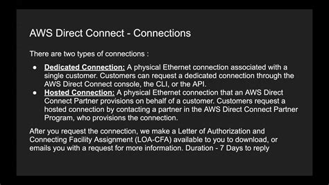 vpc aws direct connect youtube