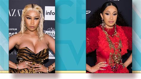 Watch Access Hollywood Highlight Nicki Minaj Vs Cardi B Nicki Says She Was Humiliated