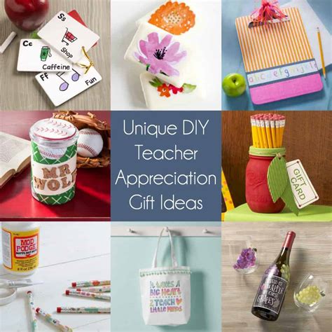 Check spelling or type a new query. Unique DIY Teacher Appreciation Gifts They'll Love - Mod ...