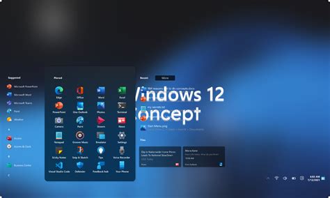 Windows 12 Concept Remix Of Windows 12 Concept Assets By Henrikz4