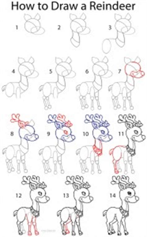 Alle artikel aus über step by step anzeigen. How to Draw a Reindeer (Step by Step Pictures) | Cool2bKids