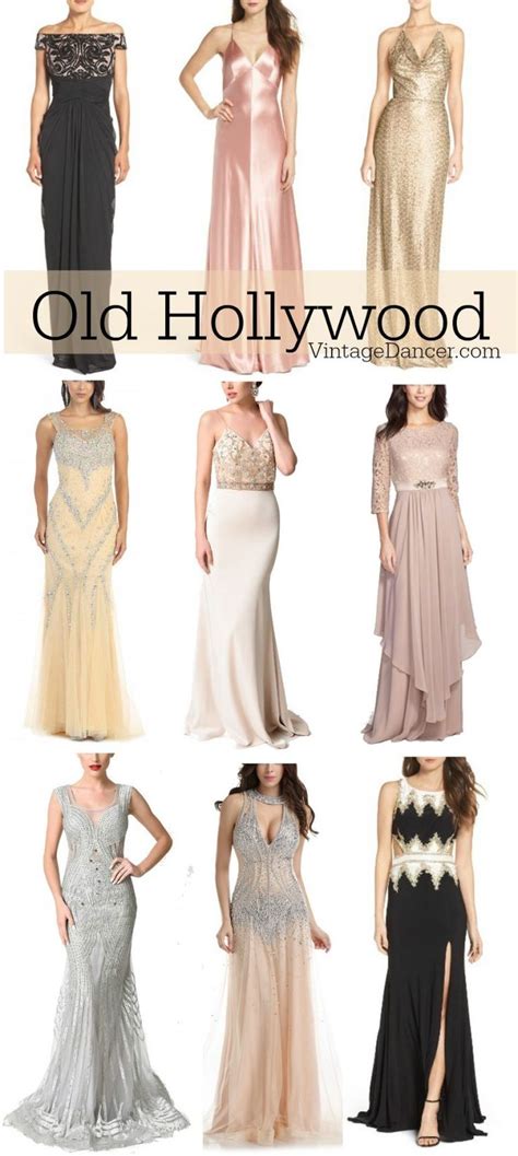 1920s Formal Dresses Hollywood Glamour Dress Vintage Hollywood