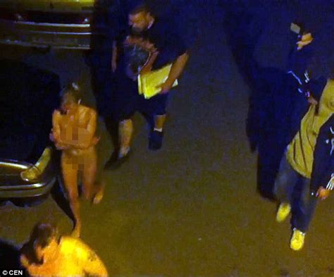 St Petersburg Police Raid Brothel As Prostitutes Go NAKED Through Streets Daily Mail Online