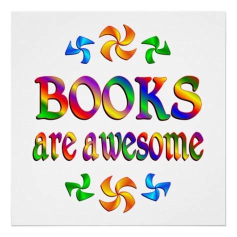 Books Are Awesome Poster In 2021 Library Posters School