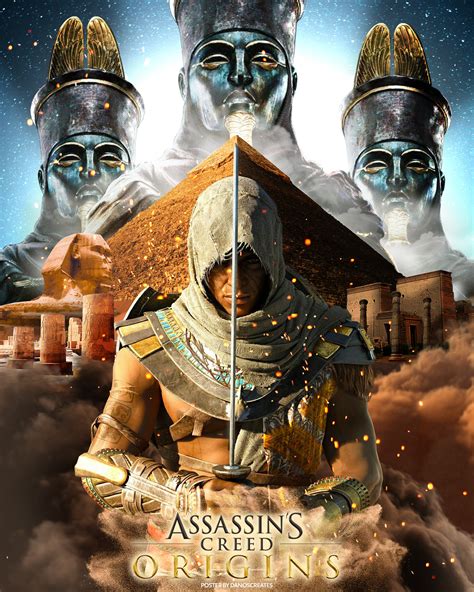 Artstation Assassins Creed Origins Poster