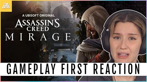 Noob Reacts Assassins Creed Mirage Official Gameplay Walkthrough