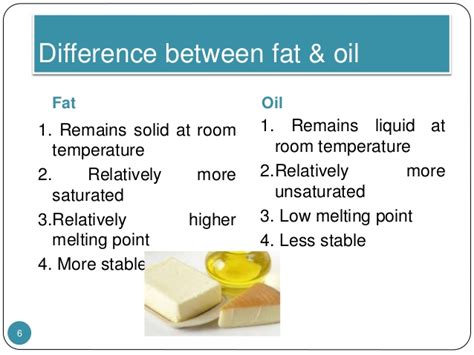 What Are The Different Between Fats And Oils