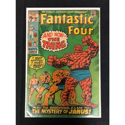 Marvel Comics Fantastic Four No107