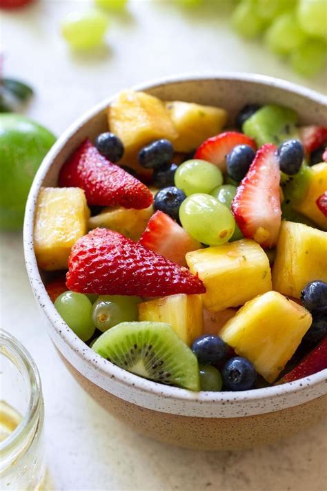 Mixed Berry Fruit Salad Breakfasts And Snacks Gym Meals Recipe In