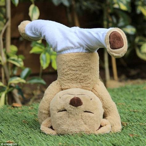 Namas Teddy Bear Used To Teach Kids How To Do Yoga And Practice