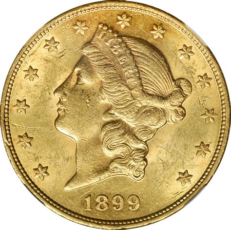 You will need to talk to one of our coin experts to learn what your coin would grade. Value of 1899-S $20 Liberty Double Eagle | Sell Rare Coins