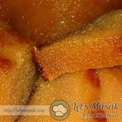 Bingka Ubi Kayu Gula Merah Recipe Letsmasak