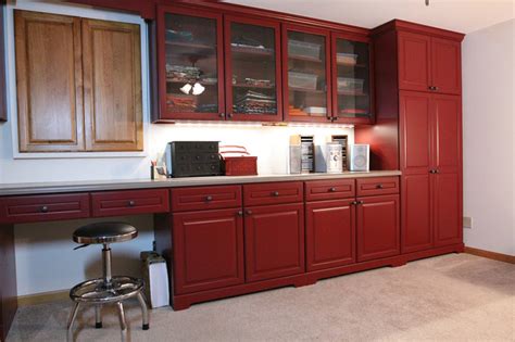 5 out of 5 stars. Vintage Style Craft Room Design - Traditional - Basement ...