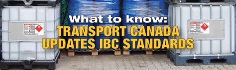 Transport Canada Updates To Ibc Standards 2022 Help Center Icc